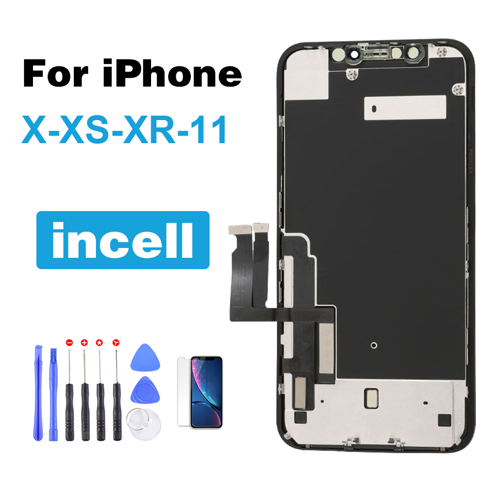 INCELL-Ensemble Ã©cran tactile LCD, pour iPhone X XS Poly 11 n° 1