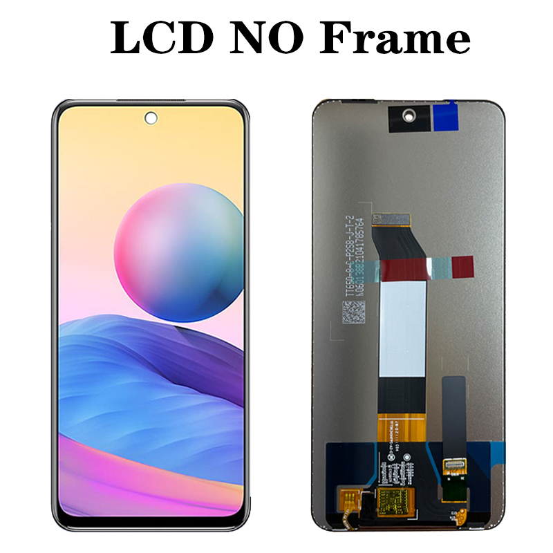 Ã‰cran tactile LCD avec chÃ¢ssis, 6.5 pouces, pour Xiaomi Poco M3Pro 5G M2103K19PG M2103K19PI, Original n° 3