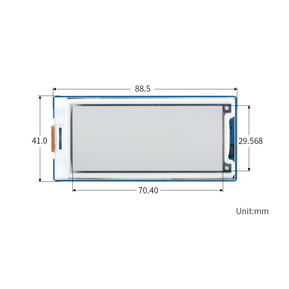 Kit Technique d'Affichage d'Ã‰cran E-Paper de 3 Pouces pour Ardu37RPI Raspberry Pi ontari2 W WH 2 W 3B 3 ModÃ¨le B Plus 4 n° 3