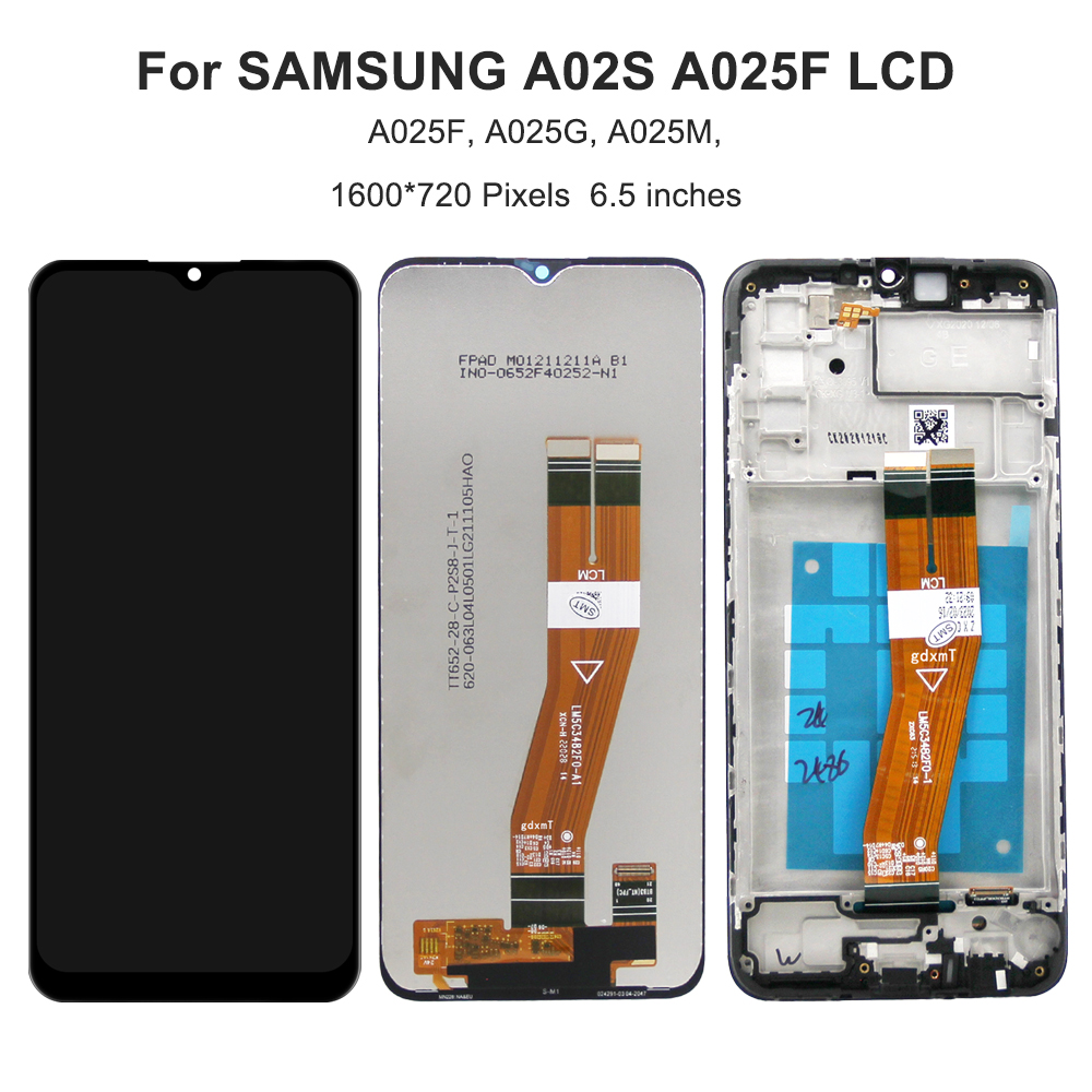 Ã‰cran LCD d'origine pour Samsung Galaxy, piÃ¨ces de rechange, HÃ©bergements eur d'Ã©cran tactile, A02S, A025F, A025G, A025 n° 2