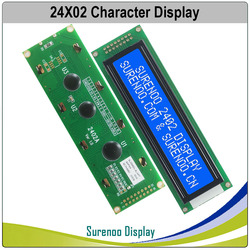 Surenoo-Ã‰cran LCD avec rÃ©troÃ©clairage LED, Ã©cran LCM, bleu, jaune, vert, 24x2, 242 Rick Tech, 2402 small picture n° 3