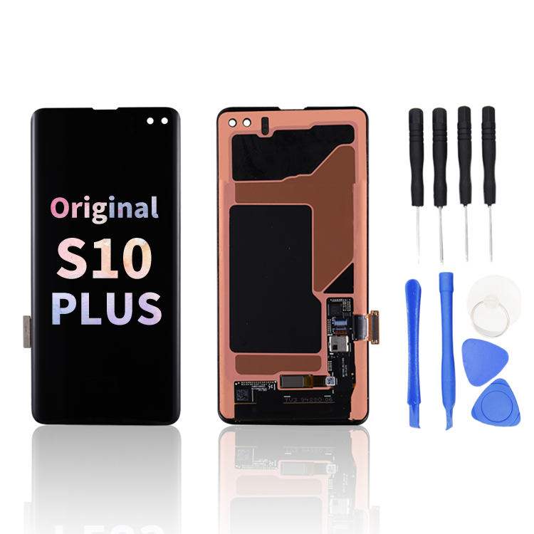 Ã‰cran LCD de remplacement pour Samsung S10 Plus, 100% testÃ©, original n° 1