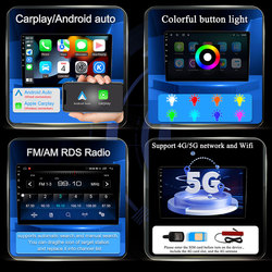 Autoradio Android 13 avec Ã‰cran Tactile, Carplay, StÃ©rÃ©o, Navigation, TV, Limitation du Lecteur VidÃ©o, pour Renault Clio 3 (2005-2014) small picture n° 5