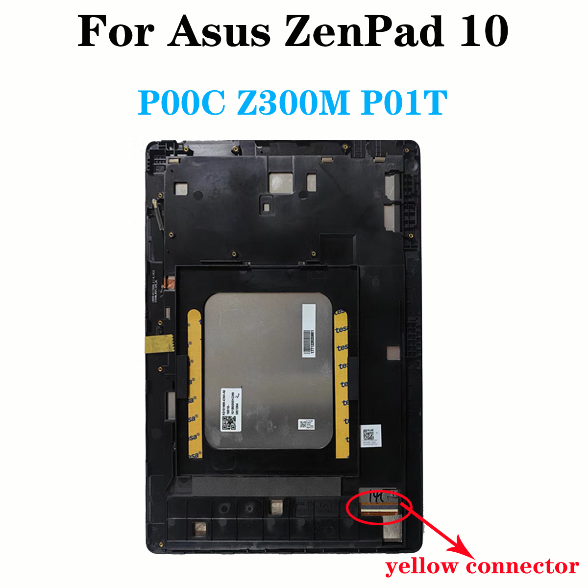 Ã‰cran tactile LCD avec connecteur jaune, remplacement de cadre, compatible avec ASUS ZenPad 10 P00C Z300M P01T Z300CNL P023 Z300C 10.1, nouveau n° 1