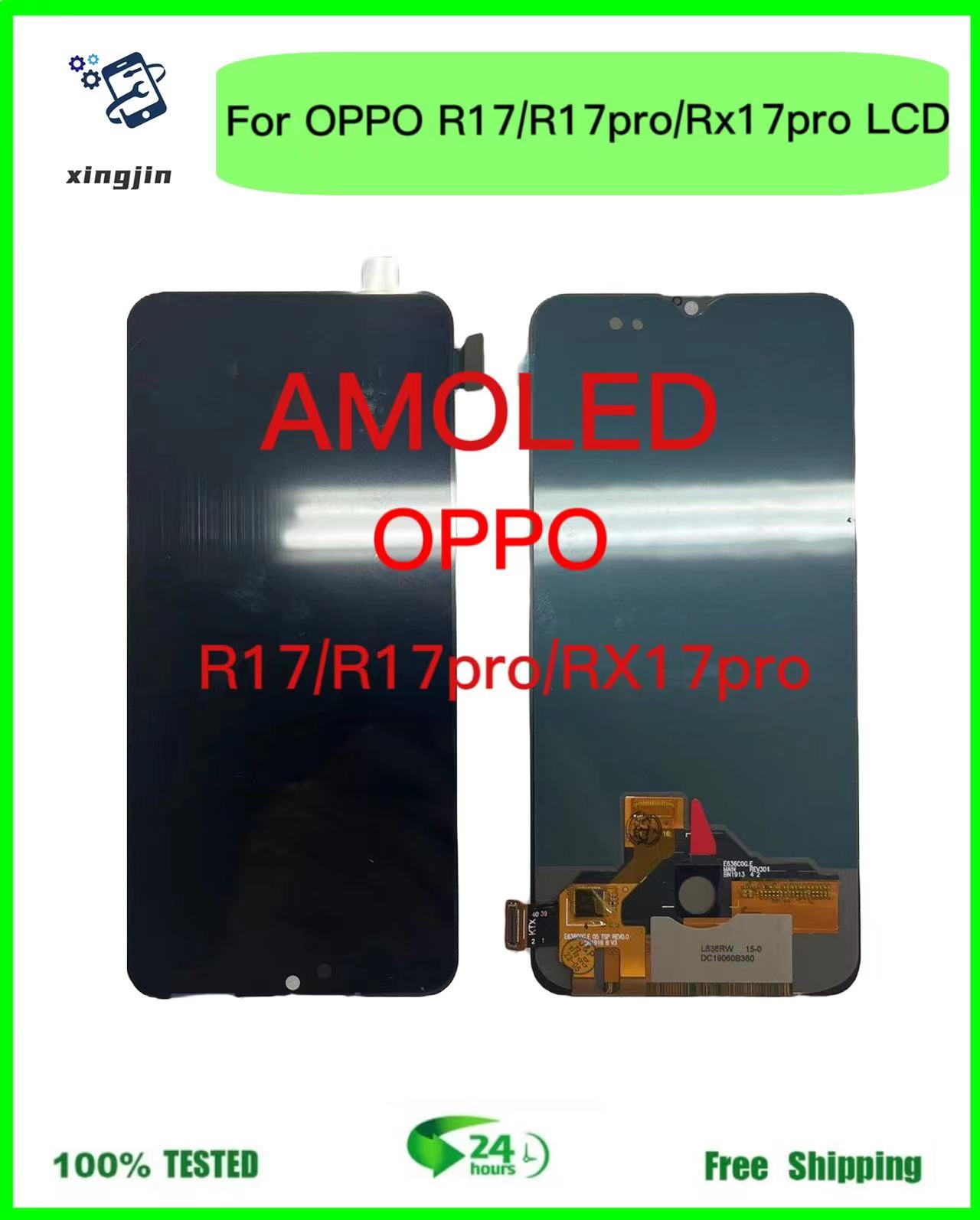 Ensemble écran tactile LCD AMOLED de remplacement, accessoire pour OPPO R17 jas17 PRO n° 1