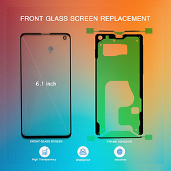 Ã‰cran avec cadre pour Samsung Galaxy S10 SM-G973F SM-G973U SM-G973W LCD Ã©cran tactile HÃ©bergements eur assemblÃ©e piÃ¨ces de rÃ©paration small picture n° 3