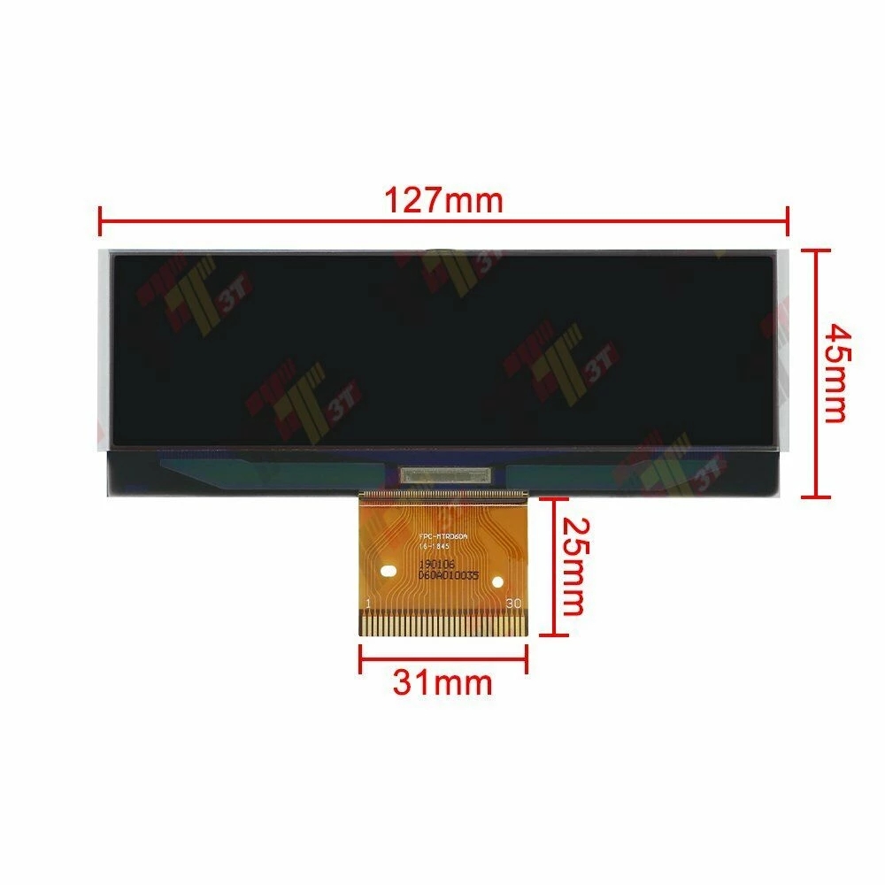 Prada-Ã‰cran LCD pour Renault Clio III, Carte d'Ordinateur de Bord, 3231967 n° 4