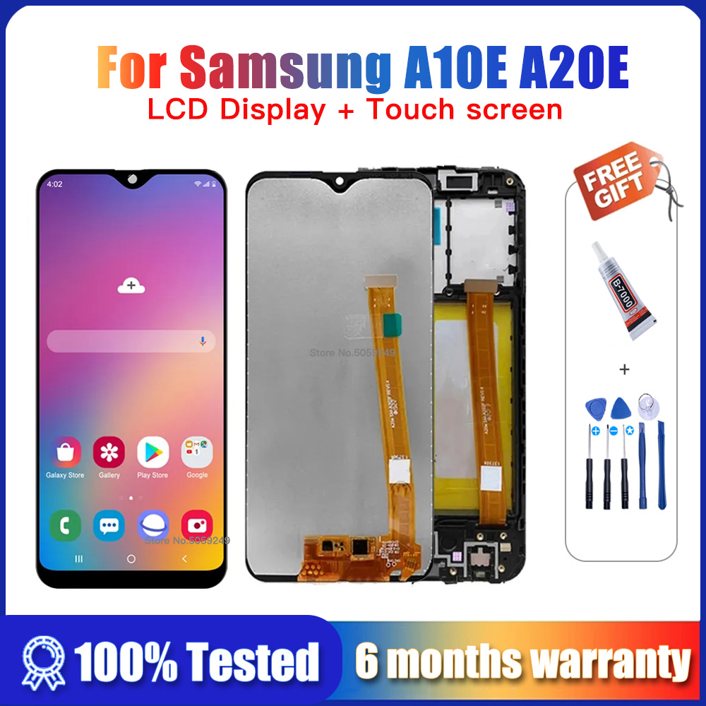 Ã‰cran LCD 5.8 pour Samsung Galaxy A20E AAthSM-A202F/DS, HÃ©bergements eur d'Ã©cran tactile pour Galaxy A10e Import F A102 2019 remplacement LCD n° 1