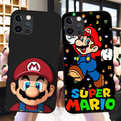 YS-8 Cartoon Marios Ã©tui en silicone pour iPhone 5 5S 6 SE 7 8 Plus X XS Poly 11 Pro Max small picture n° 5