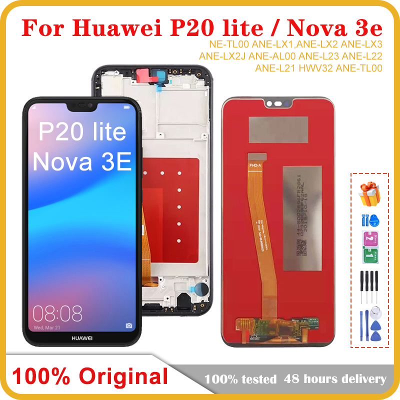 5.84 Original Pour Huawei P20 Lite ANE-LX1 ANE-LX2 LCD Ã‰cran Tactile Digitizer Pour Huawei Nova merveilleuse LCD Ã‰cran De Remplacement n° 1