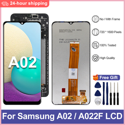 6.5 Original Pour Samsung Galaxy A02 Affichage SM-A022F/DS SM-A022M SM-A022M/DS LCD Ã‰cran Tactile Digitizer AssemblÃ©e Pour SM-A022F