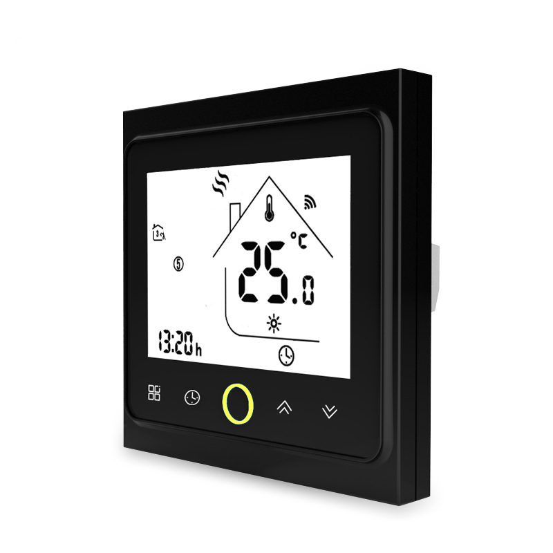 ContrÃ´leur de tempÃ©rature Ã  Ã©cran tactile LCD, thermostat WiFi, rÃ©troÃ©clairage pour chauffage Ã©lectrique, nous-mÃªmes avec Alexa, Google Home, 16A n° 2