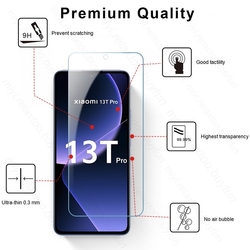 Film de protection d'Ã©cran en verre trempÃ© pour Xiaomi Mi 13 T Pro, 5G, couverture complÃ¨te, 3 piÃ¨ces small picture n° 4