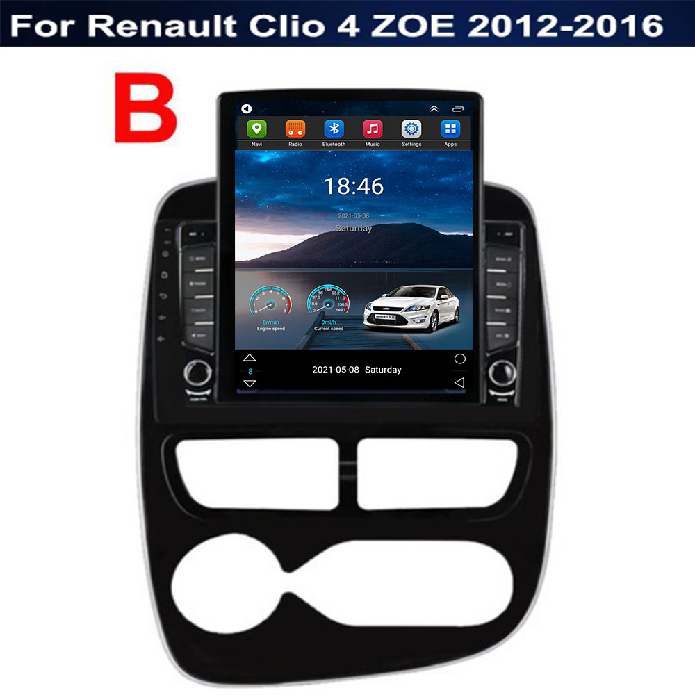 Autoradio Android 12 pour Renault Clio 4 ZOE 2012-2035, Lecteur VidÃ©o, StÃ©rÃ©o, GPS, Carplay, DSP, RDS, 2 Din n° 5