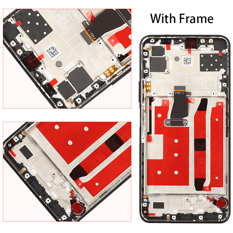 Ensemble Ã©cran tactile LCD avec chÃ¢ssis de remplacement, 6.5 pouces, qualitÃ© AAA, pour Huawei Nova 7 SE P40 Lite 5G n° 4