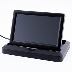 Ã‰cran de moniteur de voiture de 5.0 pouces pour camÃ©ra de recul, Ã©cran LCD TFT, couleur numÃ©rique HD, Ã©cran HD de 5.0 pouces, aide au stationnement arriÃ¨re small picture n° 1