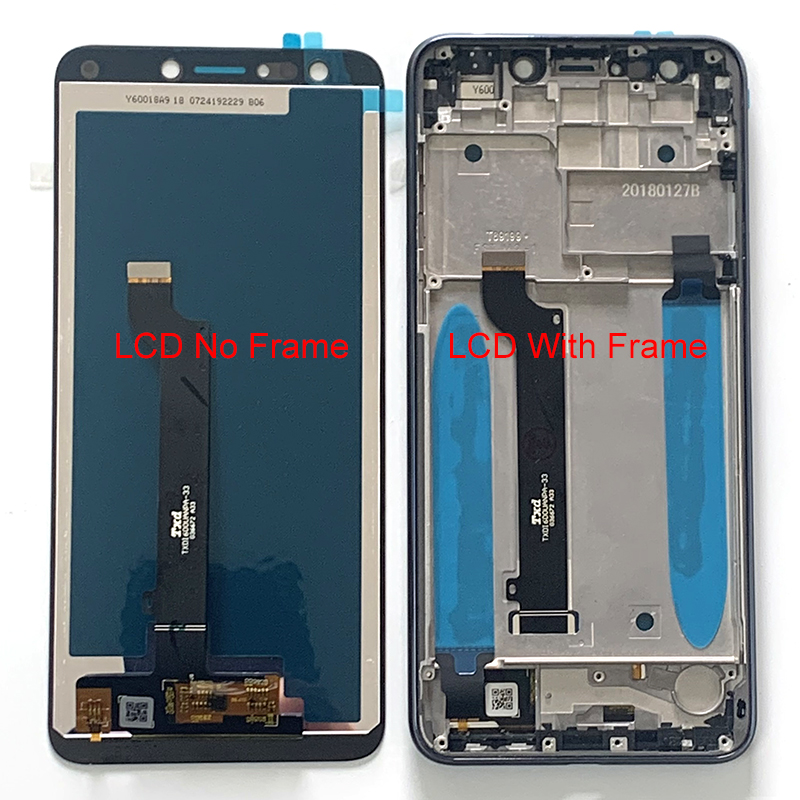 M & Sen-Ã‰cran LCD + cadre de HÃ©bergements eur d'Ã©cran tactile, 6.0 pouces, original, pour Bali ZenFone 5 Lite 5Q ZC600KL X017DA, S630 SDM630 n° 1