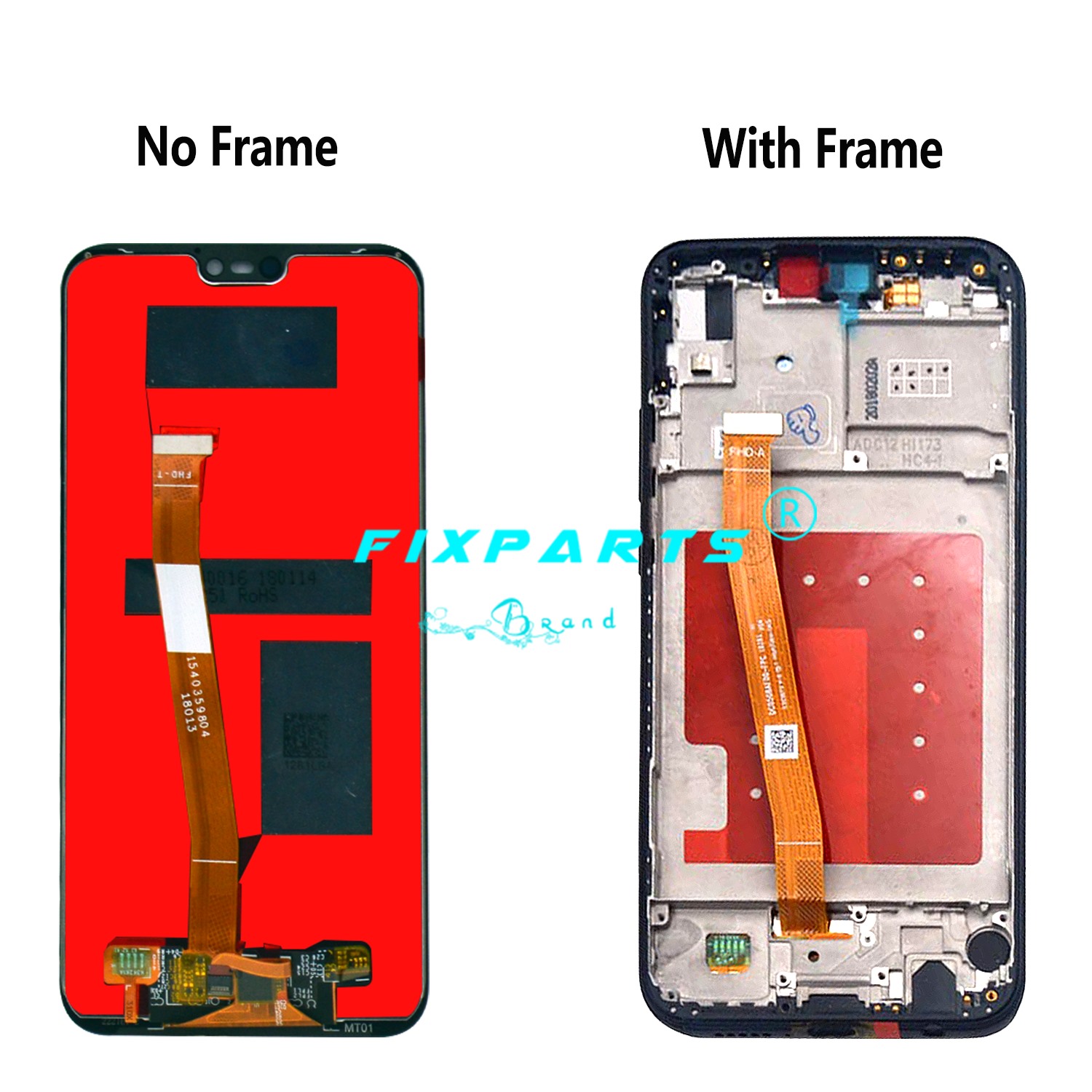 Haute QualitÃ© Pour Huawei P20 Lite LCD Ã‰cran Tactile Digister Assemblage ANE-LX1 ANE-LX2 Ã‰cran LCD Avec Cadre Et Couverture ArriÃ¨re n° 2