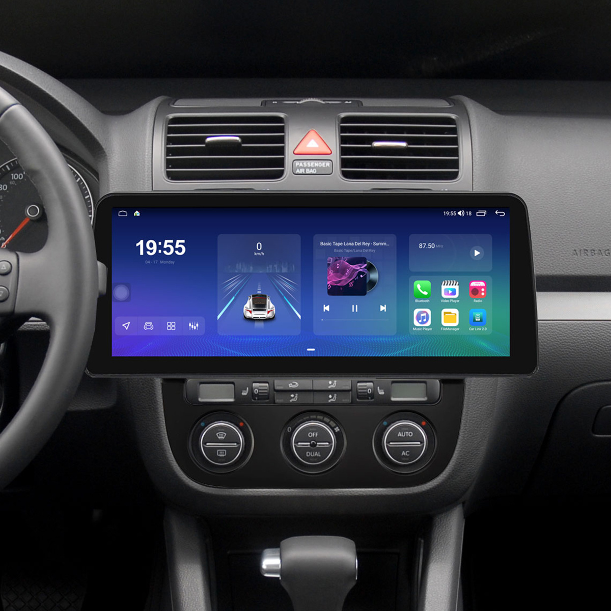 Autoradio Android Carplay, Limitation StÃ©rÃ©o, GPS, pour Volkswagen Golf Mk5, Jetta, Gmovies, Rabbit 1k, 2003, 2004, 2005, 2006, 2007, 2008, 2009, 2010 n° 1