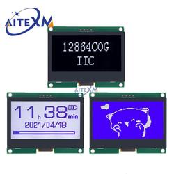 Panneau d'affichage graphique LCM 2.2x64 pour Arduino, Module LCD 12864 pouces, 128x64, I2C ST7567S