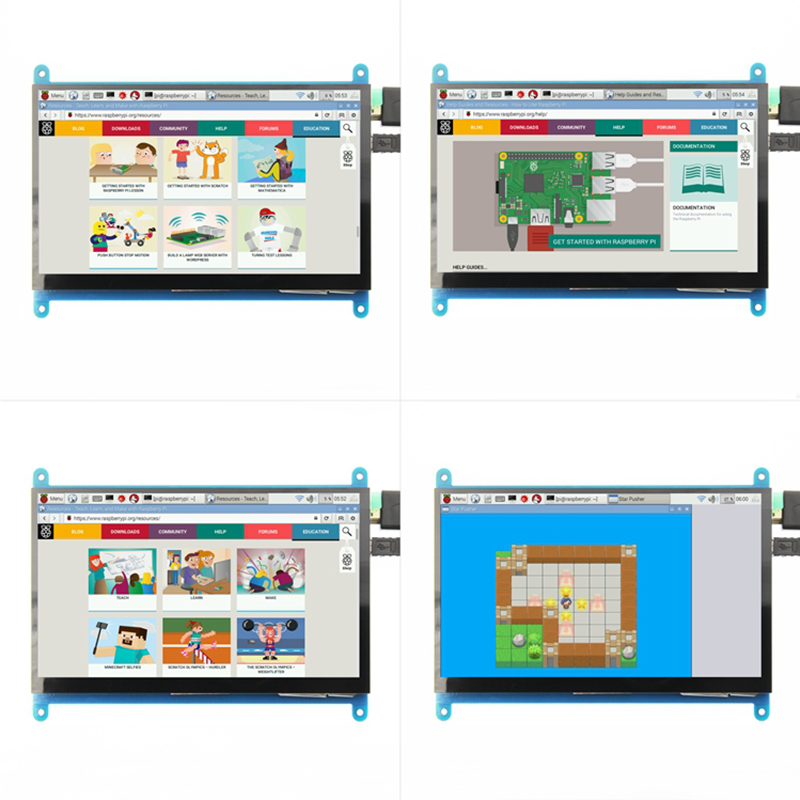 Ã‰cran Tactile TFT LCD IPS de 7 Pouces, 800x480, pour Raspberry Pi 3 B + n° 2