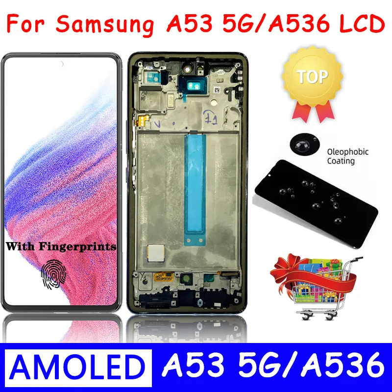 Ensemble Ã©cran tactile LCD AMOLED, 100% testÃ©, pour Samsung Galaxy A53 5G A5360 A536B A536F/DS, 6.5 n° 1