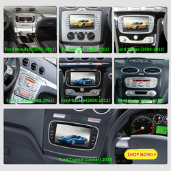 Autoradio multimÃ©dia Android, WIFI, son stÃ©rÃ©o, pour voiture Ford Focus 2, Mondeo S MAX C, Mondeo Galaxy Transit Connect 2010, Kuga small picture n° 3