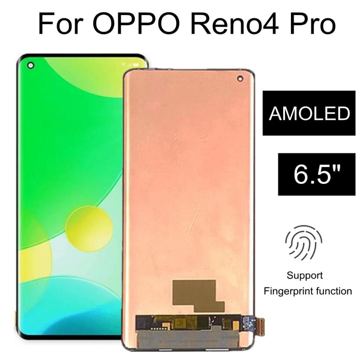 Pièces de rechange pour Oppo Reno 4 Pro 5G, écran tactile LCD AMOLED, assemblage OEM, pièces de rechange, CPH2109, PDNM00, CPH2089 n° 2