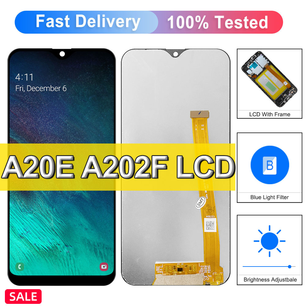 5.8 Original Pour Samsung Galaxy A20e SM-A202F/DS LCD Ã‰cran Tactile avec Cadre, Pour Galaxy A202F Affichage SM-A202K Remplacer n° 1