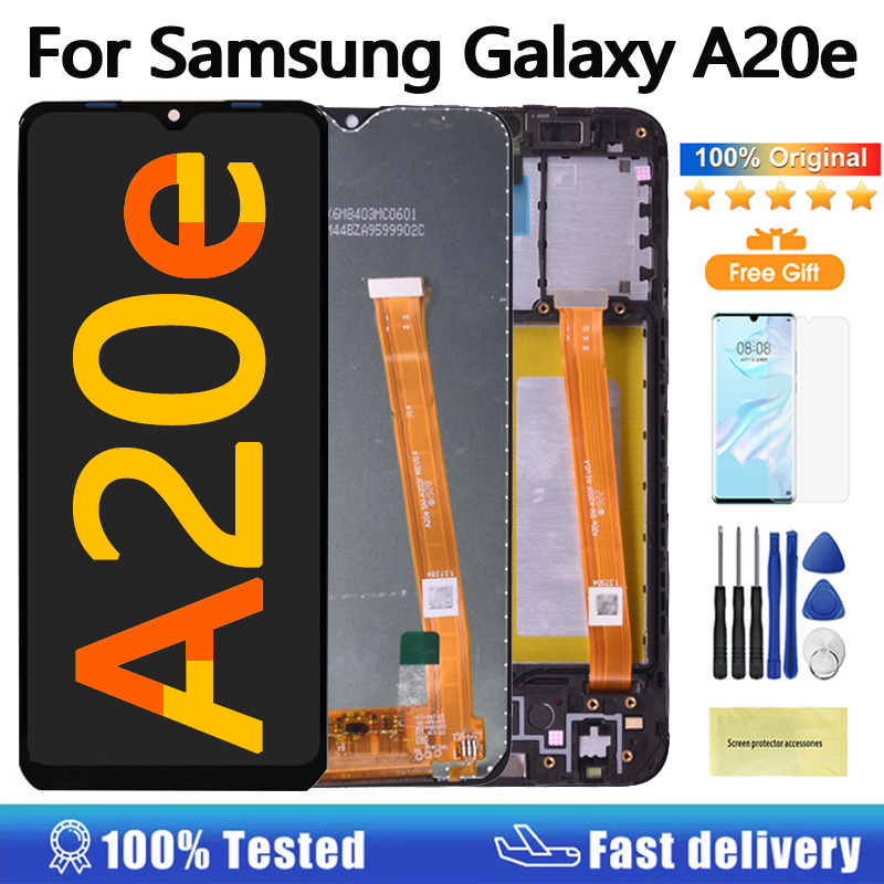 5.8 LCD d'origine pour Samsung Galaxy A20e SM-A202F A202DS A202F/DS AAthLCD Ã©cran tactile HÃ©bergements eur assemblÃ©e remplacement n° 1