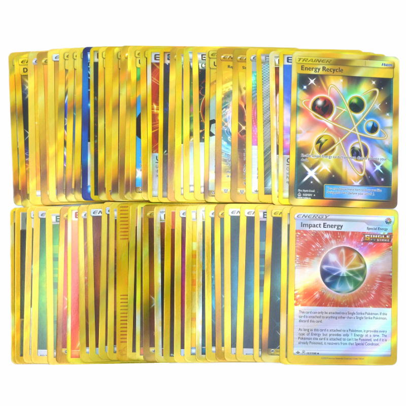 Cartes pokÃ©mon 60 entraÃ®neur d'Ã©nergie 30 Mega EX 20v Max jeu Carte de combat commerce cartes de Collection brillantes jouets cadeaux pour enfants n° 3