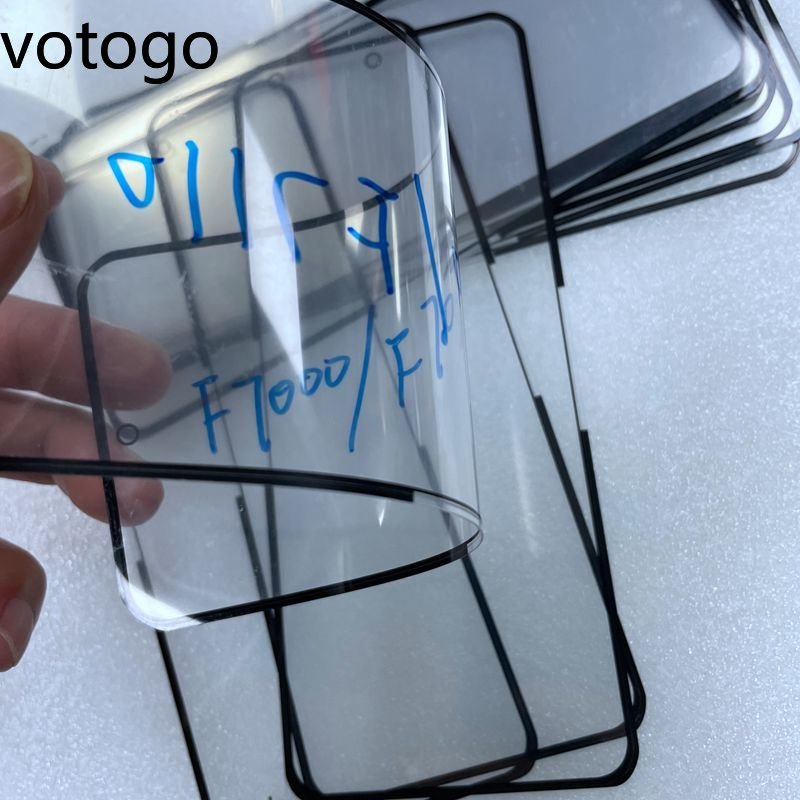 Verre d'Ã©cran pliant flexible avant et OCA pour Samsung Galaxy Z Flip, remplacement du couvercle de l'objectif tactile de l'Ã©cran LCD extÃ©rieur, 1, 2, 3, 4, 5G n° 1