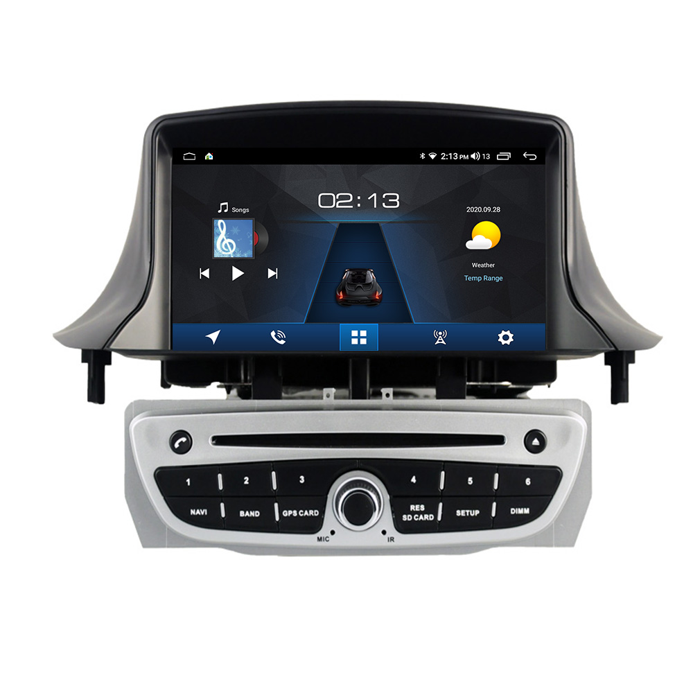 Autoradio Android avec Navigation GPS, Lecteur DVD, 2 Din, Limitation StÃ©rÃ©o, UnitÃ© Cam, pour Renault Megane 3 Fluence 2009 - 2015 n° 3