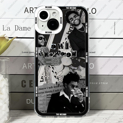 Coque souple pour iPhone, The Weekend, Sticker Art, 14, 13, 12, 11 Pro Max, Mini XS, X, Poly SE, 7, 8 Plus small picture n° 5