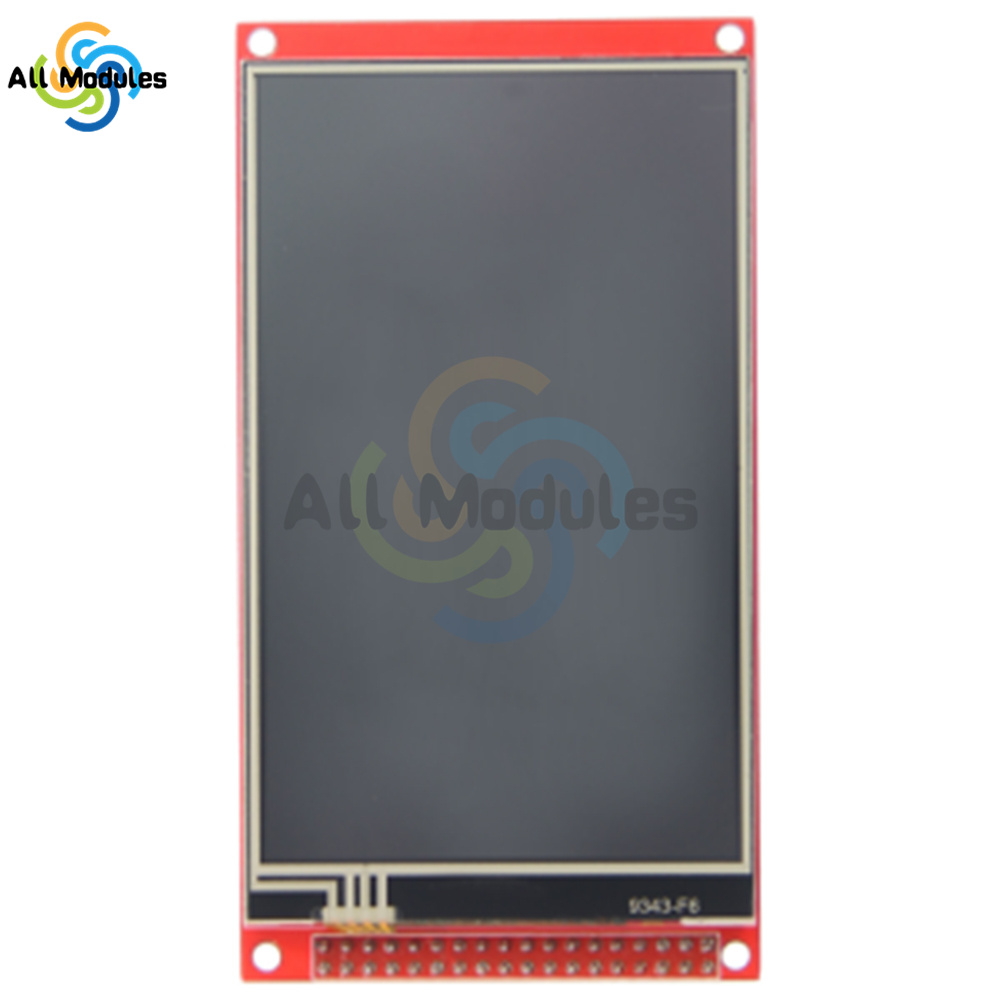 Ã‰cran Tactile LCD Couleur TFT de 4.0 Pouces, Technologie 800x480, XP12046 Touch IC 5V NT35ouvriers, Prise en Charge d'Ardu37Mega2560 en Ligne n° 6