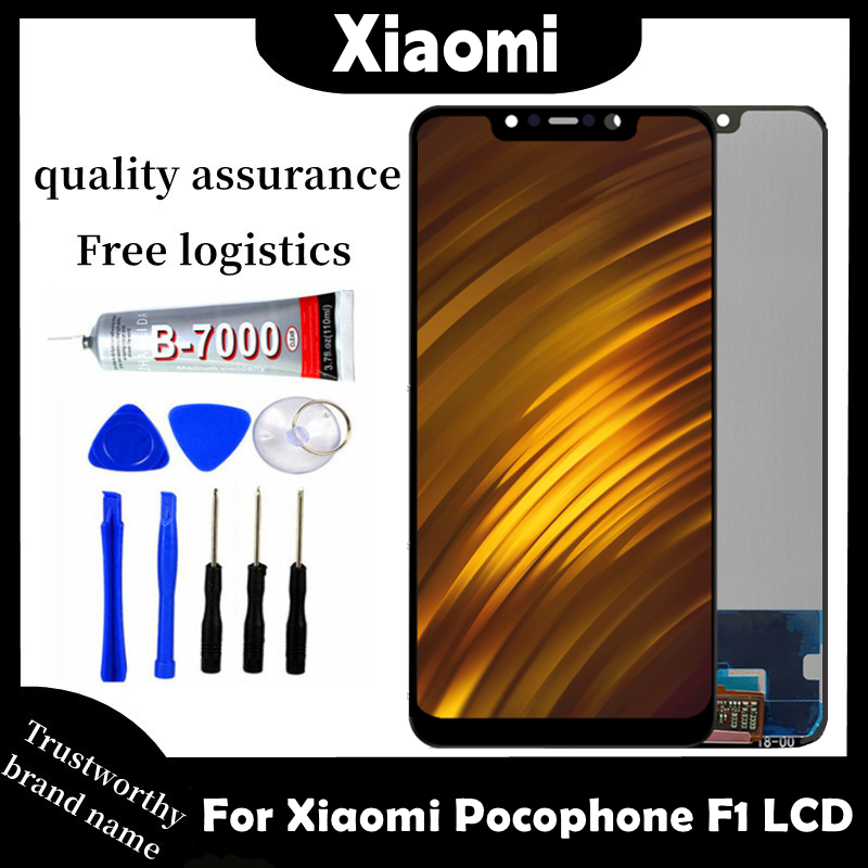 Ensemble Ã©cran tactile LCD, pour Xiaomi Pocophone F1 PocoF1, original n° 1