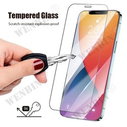 Protecteur d'Ã©cran en verre pour iPhone, verre de protection complet pour iPhone 14, 13, 12, 11 Pro Max, 8, 7 Plus, SE, 3 piÃ¨ces small picture n° 6