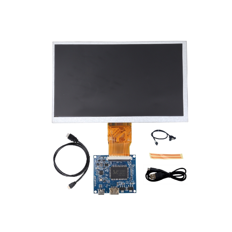 Moniteur d'affichage secondaire pour ordinateur AIDA64 Raspberry Pi, Ã©cran LCD IPS, surveillance de la tempÃ©rature, CPU, GPU, SSD, 1024x600, 7 pouces, nouveau n° 4