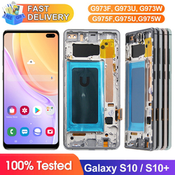 Ã‰cran tactile LCD de remplacement, pour Samsung Galaxy S10 Plus G975 G975F G973