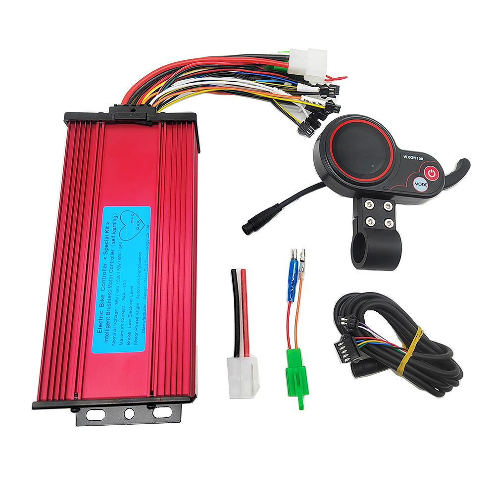 ContrÃ´leur de moteur sans balais BLDC pour vÃ©lo et scooter Ã©lectrique, kit d'affichage LCD, 36V, 48V, 60V, 1000W, 1500W, 2000W n° 1