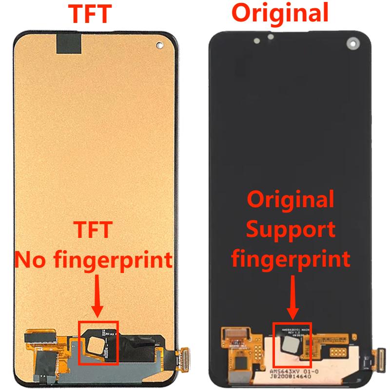 Ensemble Ã©cran tactile LCD AMOLED avec chÃ¢ssis, 6.43 pouces, pour Oppo Reno6 Lite CPH2365, original n° 3