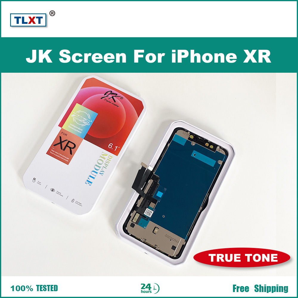 JK-Ensemble Ã©cran tactile LCD, sans frÃ©quence, piÃ¨ces de rechange, pour iPhone X Poly Xs Max 11 12 12Pro n° 4