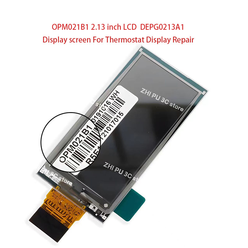 Ã‰cran d'affichage LCD DEical0213A1, OPM021B1, 2.13 pouces, pour la rÃ©paration du thermostat n° 1