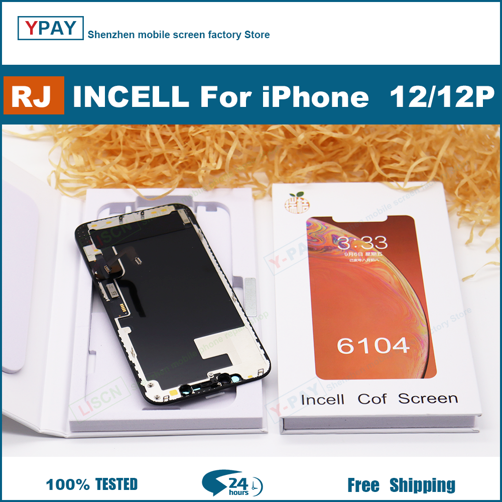 Ensemble Ã©cran tactile LCD RJ, sans frÃ©quence, pour iPhone X Poly XS Max 11 12 13 14 14Plus n° 6