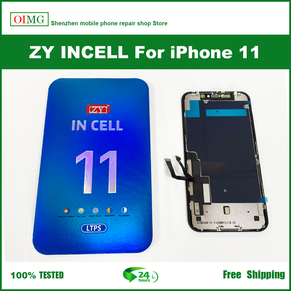 ZY INCELL-Ensemble Ã©cran tactile LCD de remplacement, 3D, pour iPhone X XS XS MAX 11 11Pro 12 Pro Max n° 5