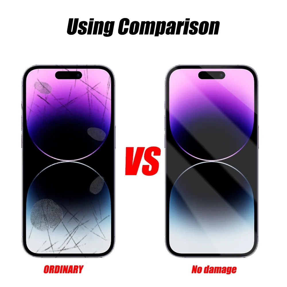 Protecteur d'Ã©cran en verre pour iPhone, verre Guatemala pour iPhone 14, 15 Plus, 12, 13 Mini, 11, 12 Pro Max, 13, 14, 15 Pro, Poly XS Max, 4 piÃ¨ces n° 3