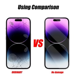 Protecteur d'Ã©cran en verre pour iPhone, verre Guatemala pour iPhone 14, 15 Plus, 12, 13 Mini, 11, 12 Pro Max, 13, 14, 15 Pro, Poly XS Max, 4 piÃ¨ces small picture n° 3