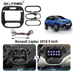 SKYFAcloser-Adaptateur de Fascia de cadre de voiture, dÃ©codeur de boÃ®te Canbus, kit de panneau de montage de tableau de bord radio Android pour Renault Captur Clio small picture n° 6