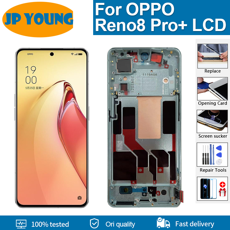 Ã‰cran tactile LCD pour Oppo Reno 8 Pro Plus, 6.7 pouces, original, PFZM10 n° 1