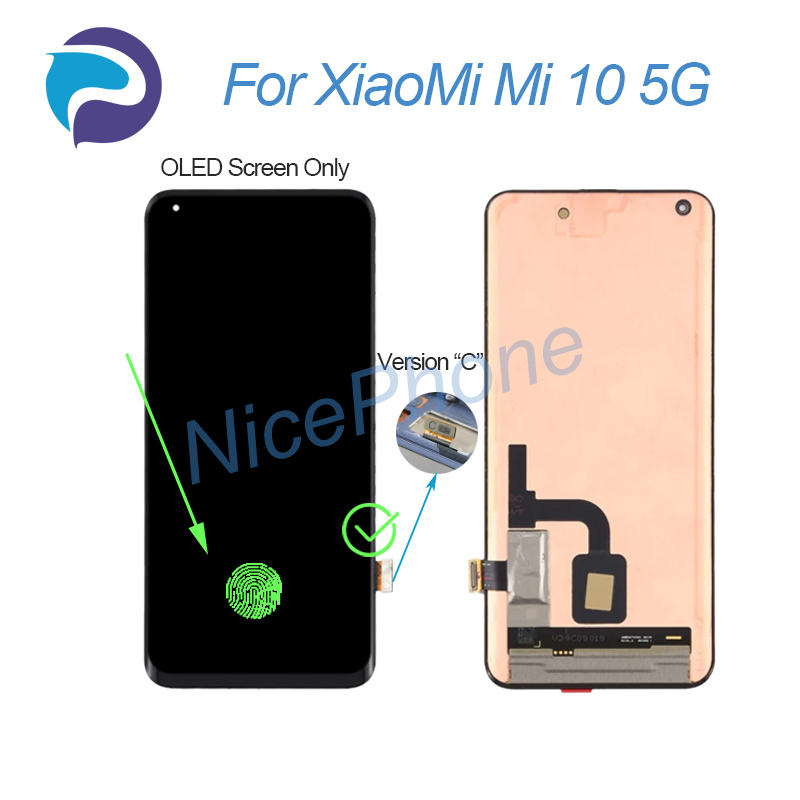 Ã‰cran tactile LCD pour Xiaomi Mi 10 5G, 2340x1080 MeurJ2G n° 3